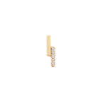 Buddha | 14k gold | Encore | Clear CZ