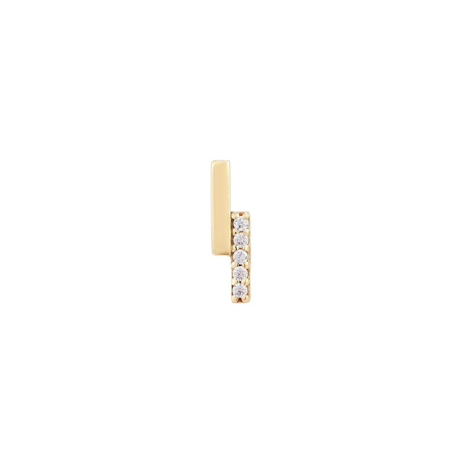 Buddha | 14k gold | Encore | Clear CZ