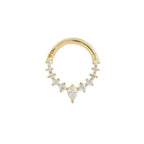 Buddha | 14k gold | Athena | Swarovski Crystal CZ