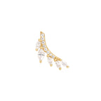 Buddha | 14k gold | Jardin | Clear CZ