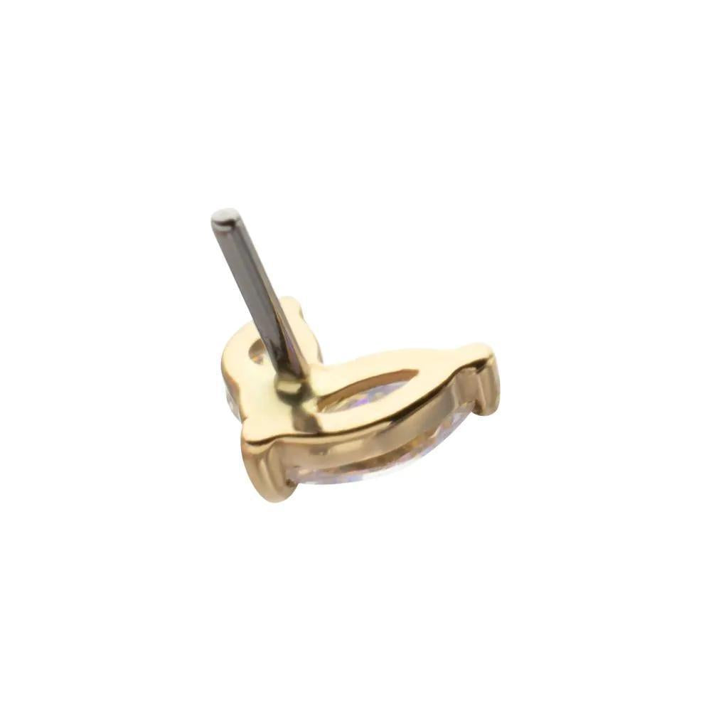 Invictus | 14k gold | Dual Harmony | CZ