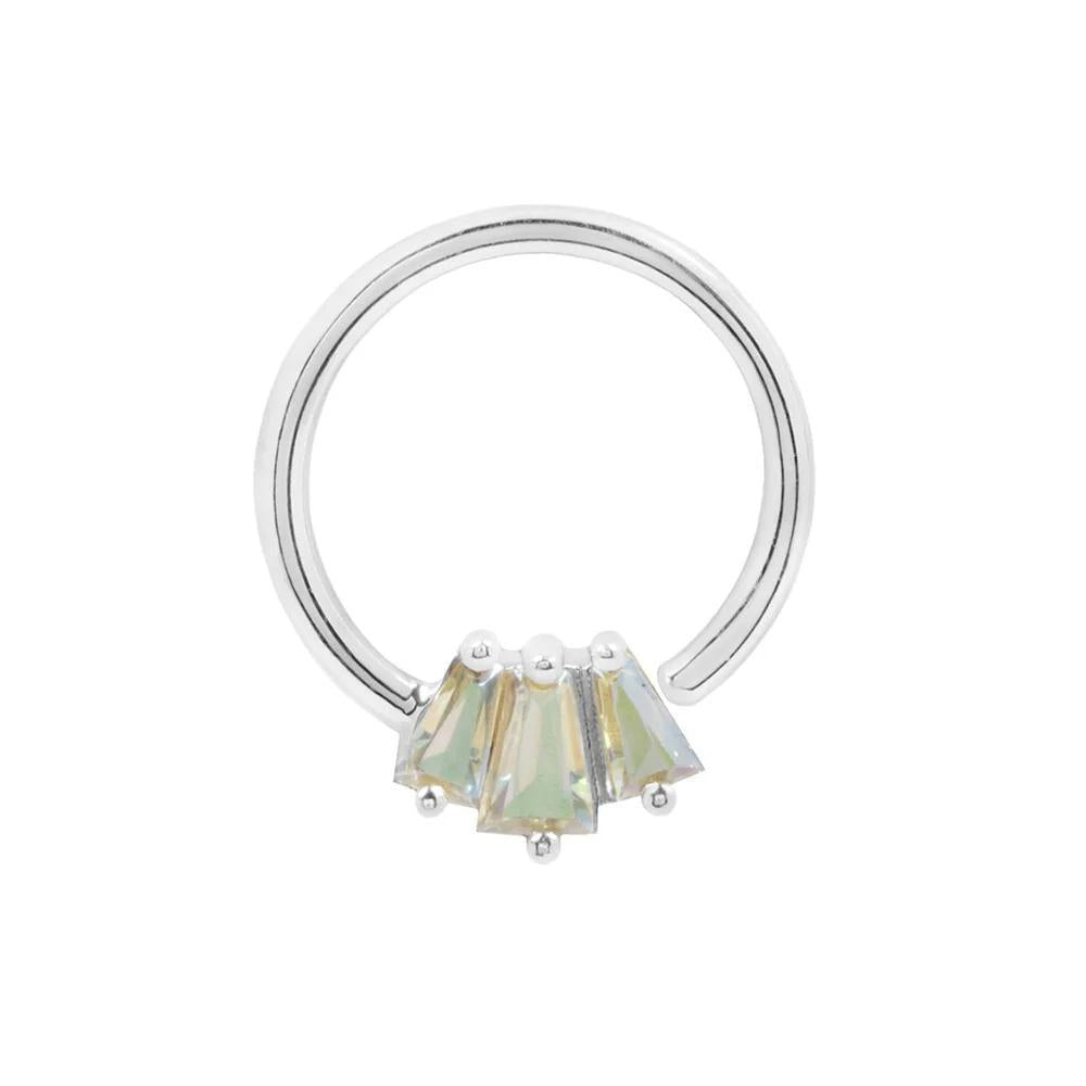 Buddha | 14k gold | Gemma Trios Seam Ring | Mercury Mist Topaz