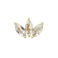 Buddha | 14k gold | Moet | Swarovski Crystal CZ