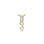 Buddha | 14k gold | Yves | Clear CZ