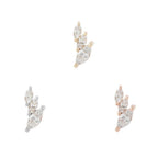 Buddha | 14k gold | Multiplicity | Swarovski Crystal CZ