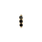 Buddha | 14k gold | Mishka 3 | Black Diamond