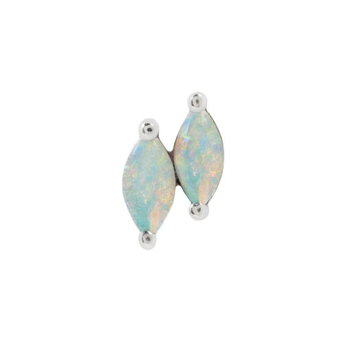 Buddha | 14k gold | Double Zuri | Left + Right Direction | Australian Opal