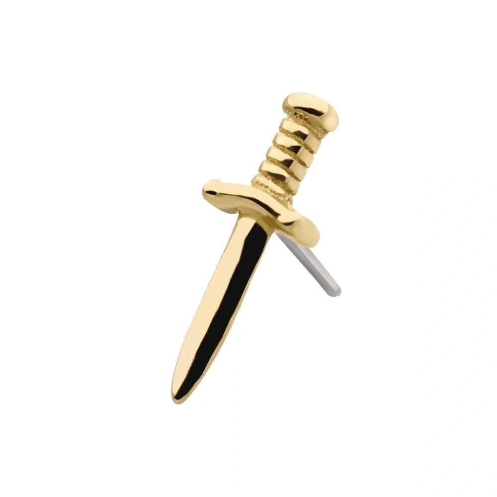Invictus | 14k gold | Simple Dagger