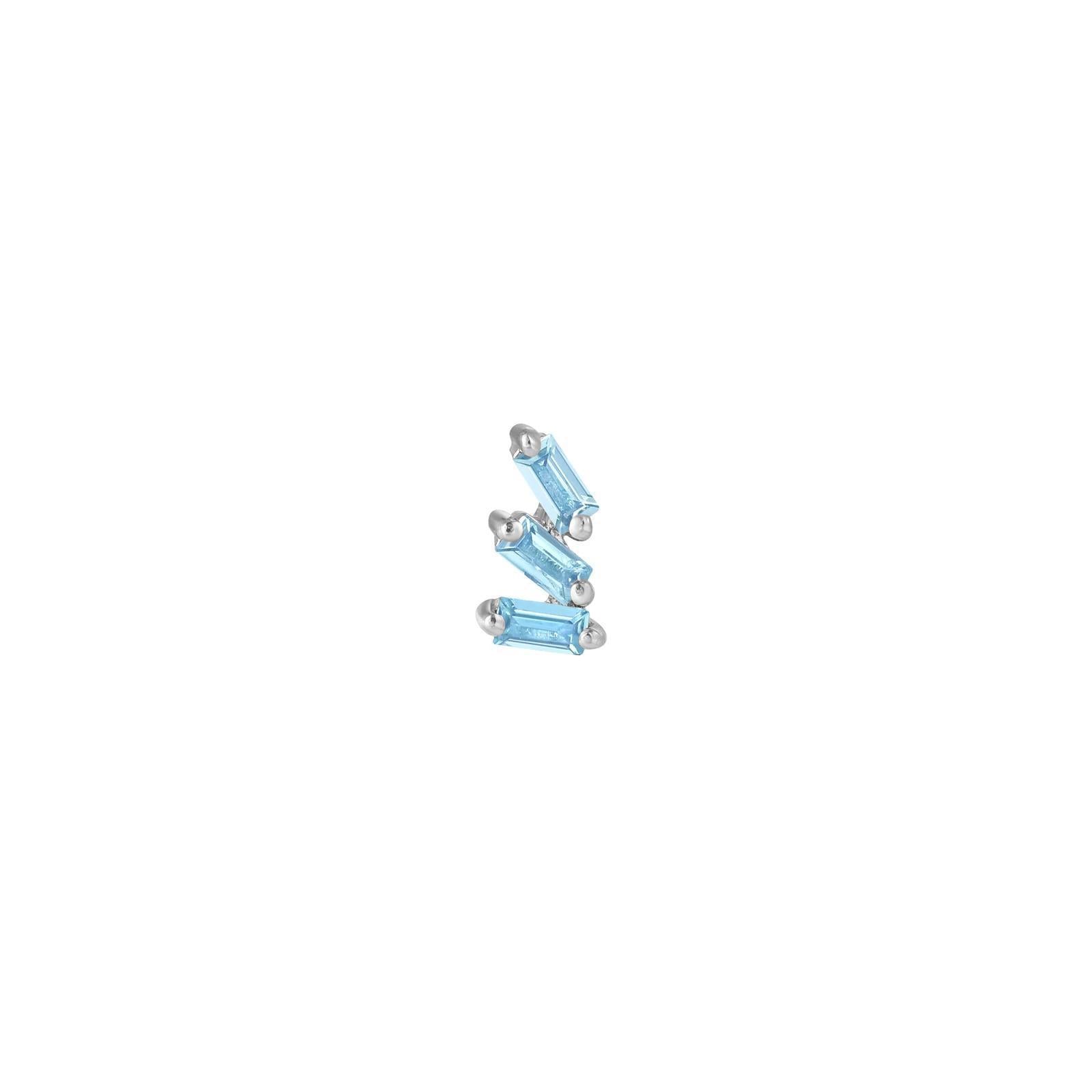 Buddha | 14k gold | Staxx | London Blue Topaz