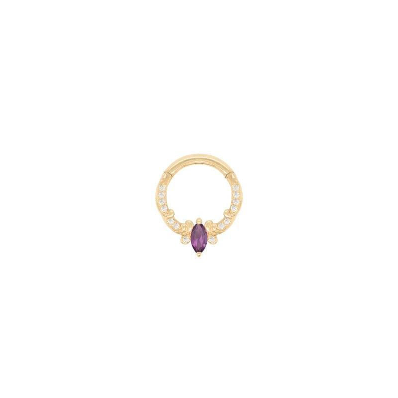 Buddha | 14k gold | Coterie | Amethyst