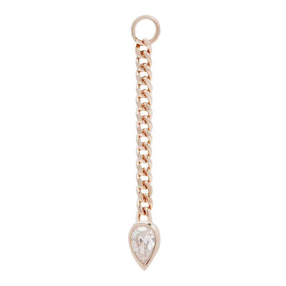 Buddha | 14k gold | Painkiller Charm | Swarovski Crystal CZ