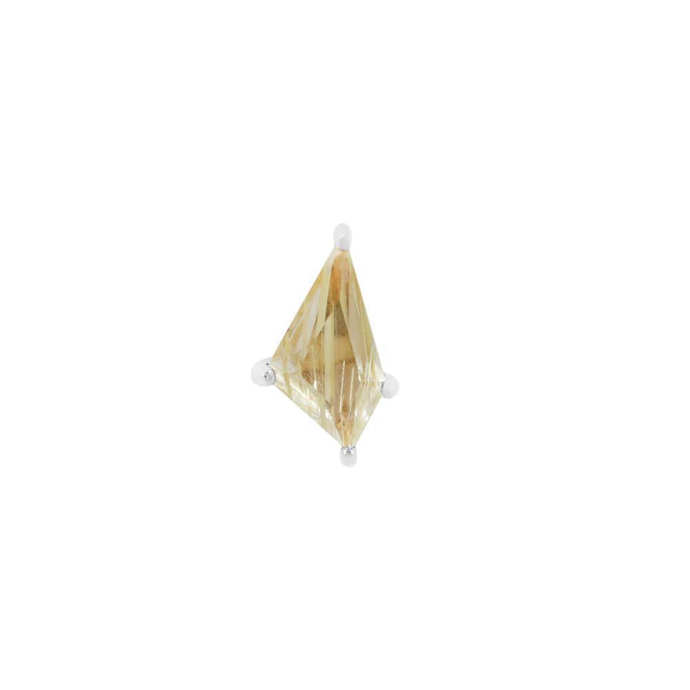Buddha | 14k gold | Limelight | Rutilated Quartz