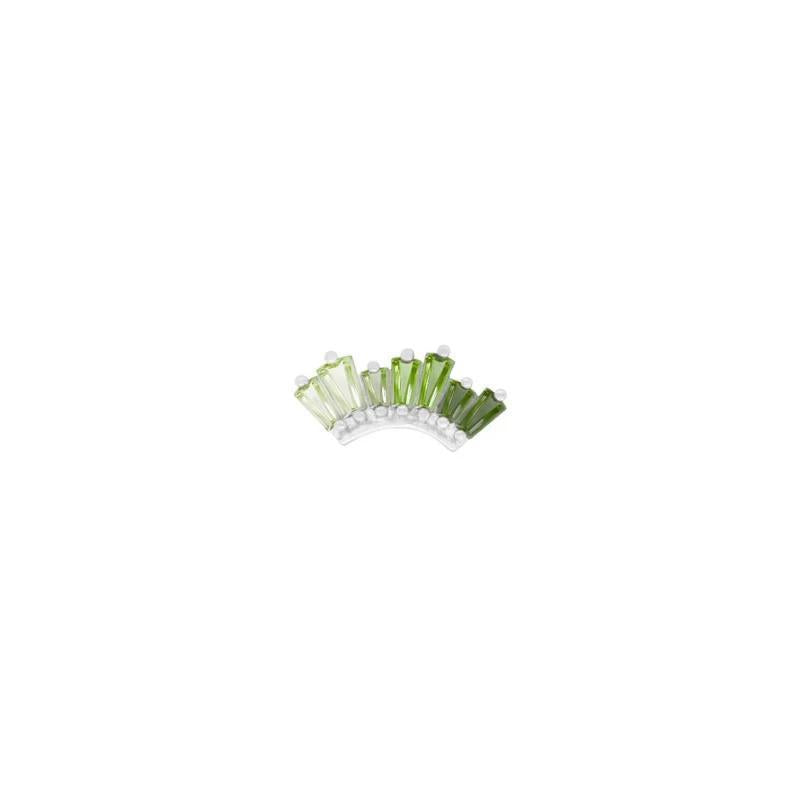 Buddha | 14k gold | Enlighten | Green Tourmaline + Peridot Ombre