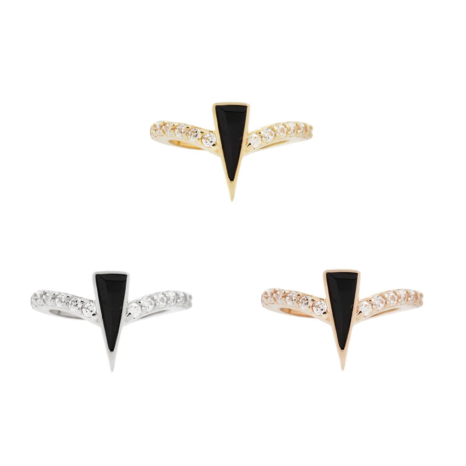 Buddha | 14k gold | Mikah | Black Spinel + CZ