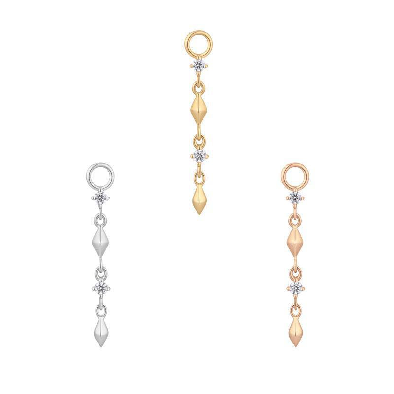 Buddha | 14k gold | Ischia Charm | CZ