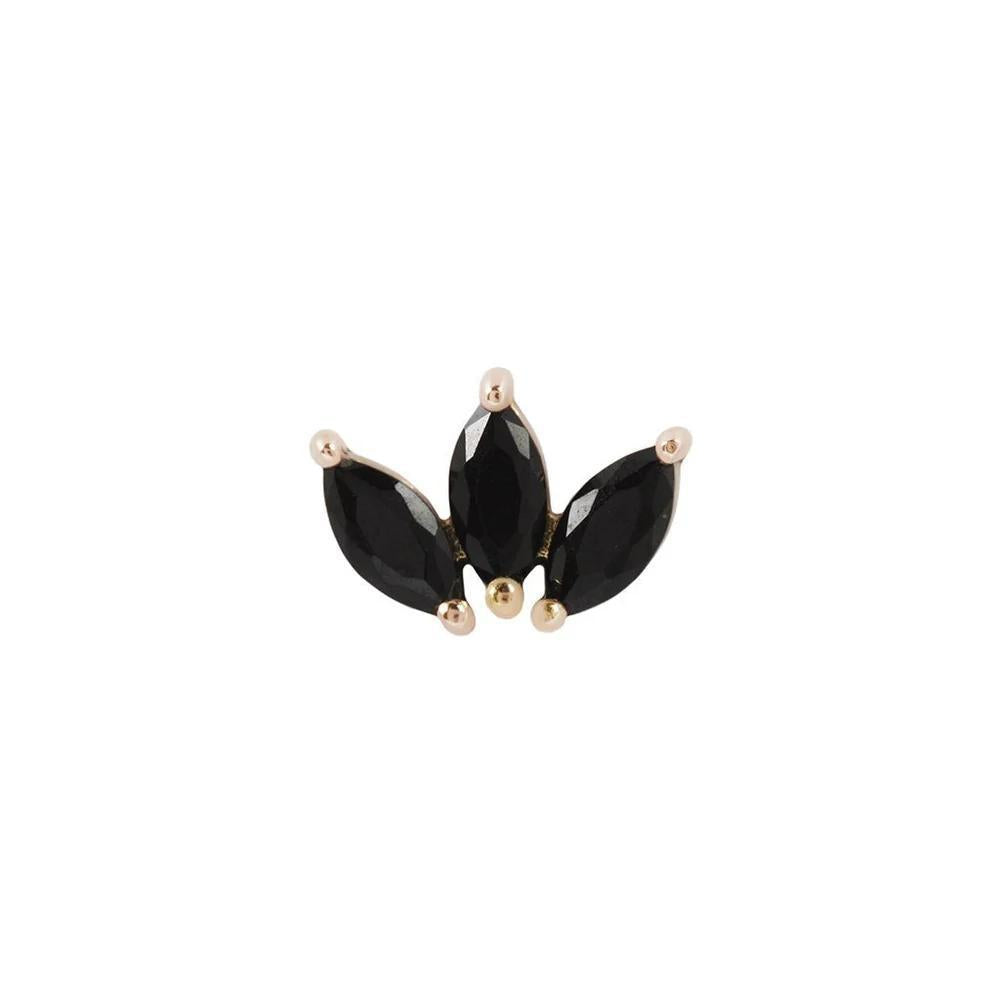 Buddha | 14k gold | Moet | Black Spinel