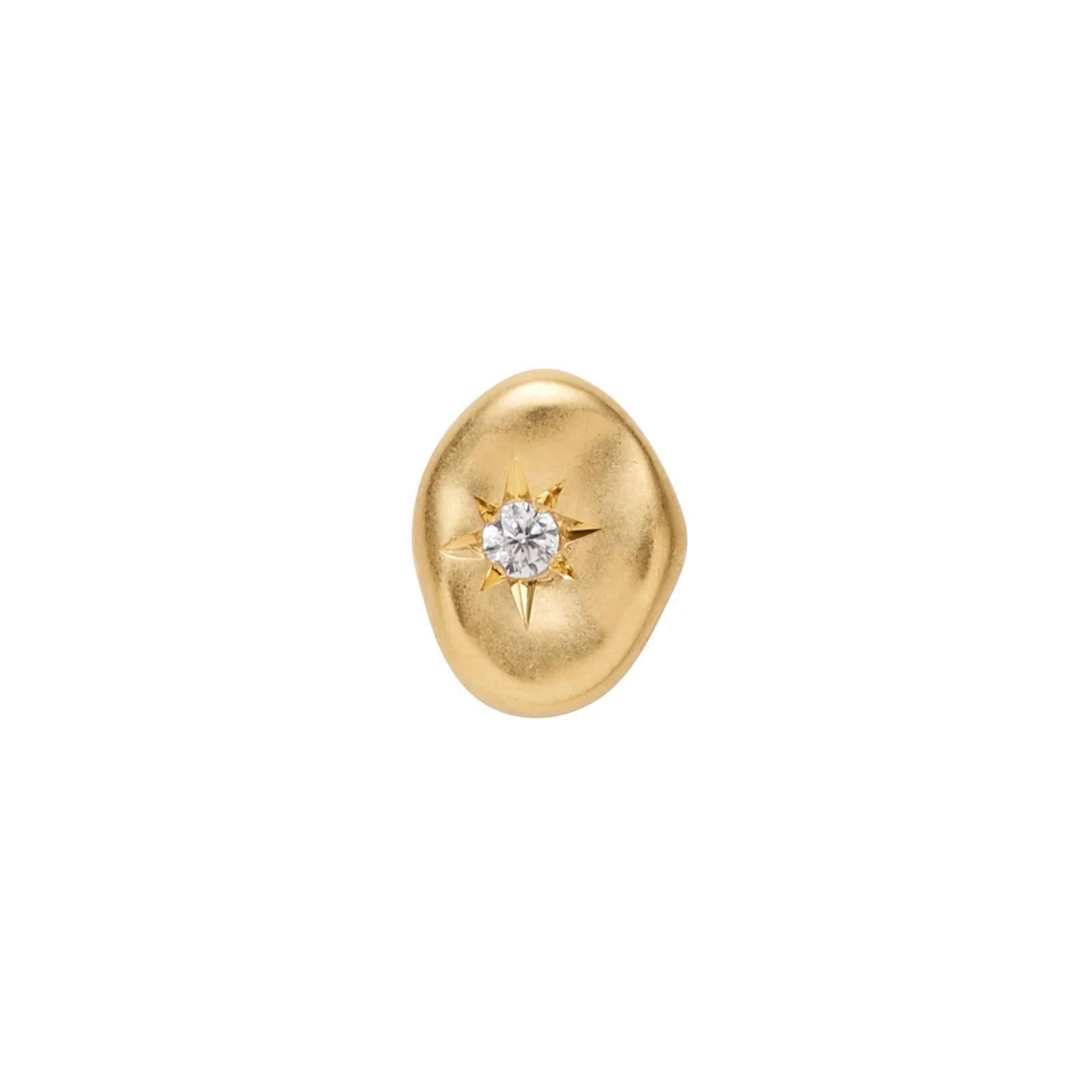 Buddha | 14k gold | Lover | Clear CZ