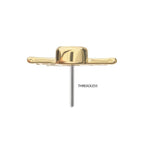 Invictus | 14k gold | Spiderweb Top with Bezel Lab-Grown Diamond | Lab-Grown Diamond