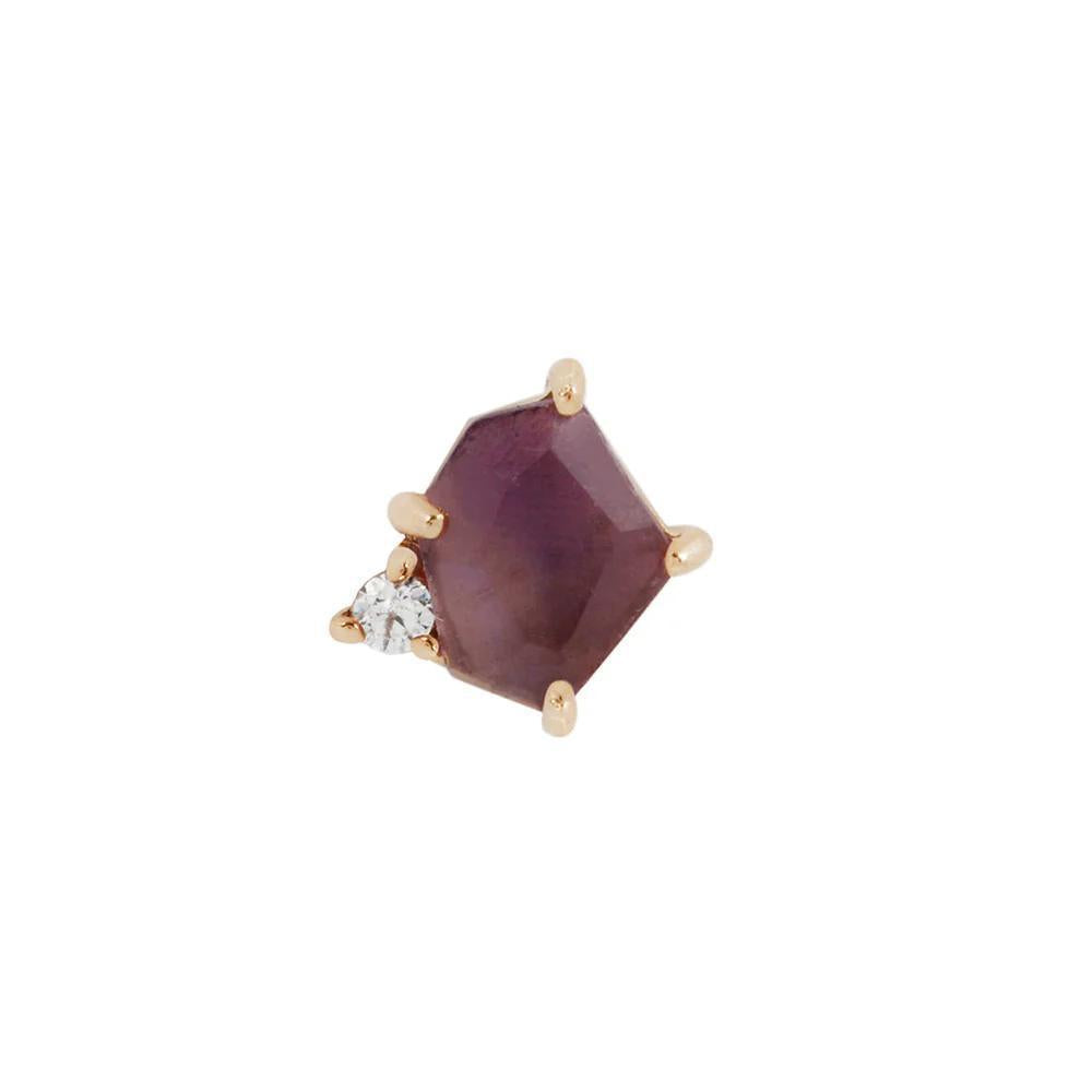 Buddha | 14k gold | Elicit | Amethyst + CZ