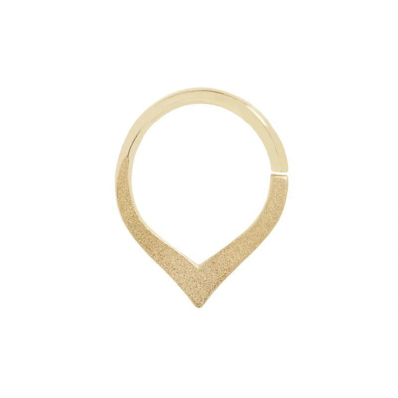 Buddha | 14k gold | Rise Sandblast