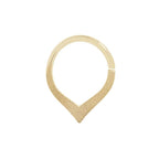 Buddha | 14k gold | Rise Sandblast