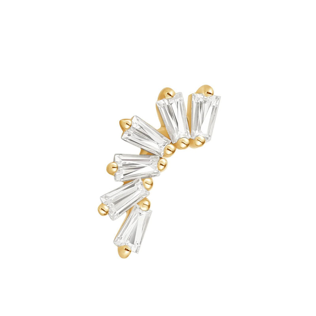 Buddha | 14k gold | (Don't) Behave | Swarovski Crystal CZ