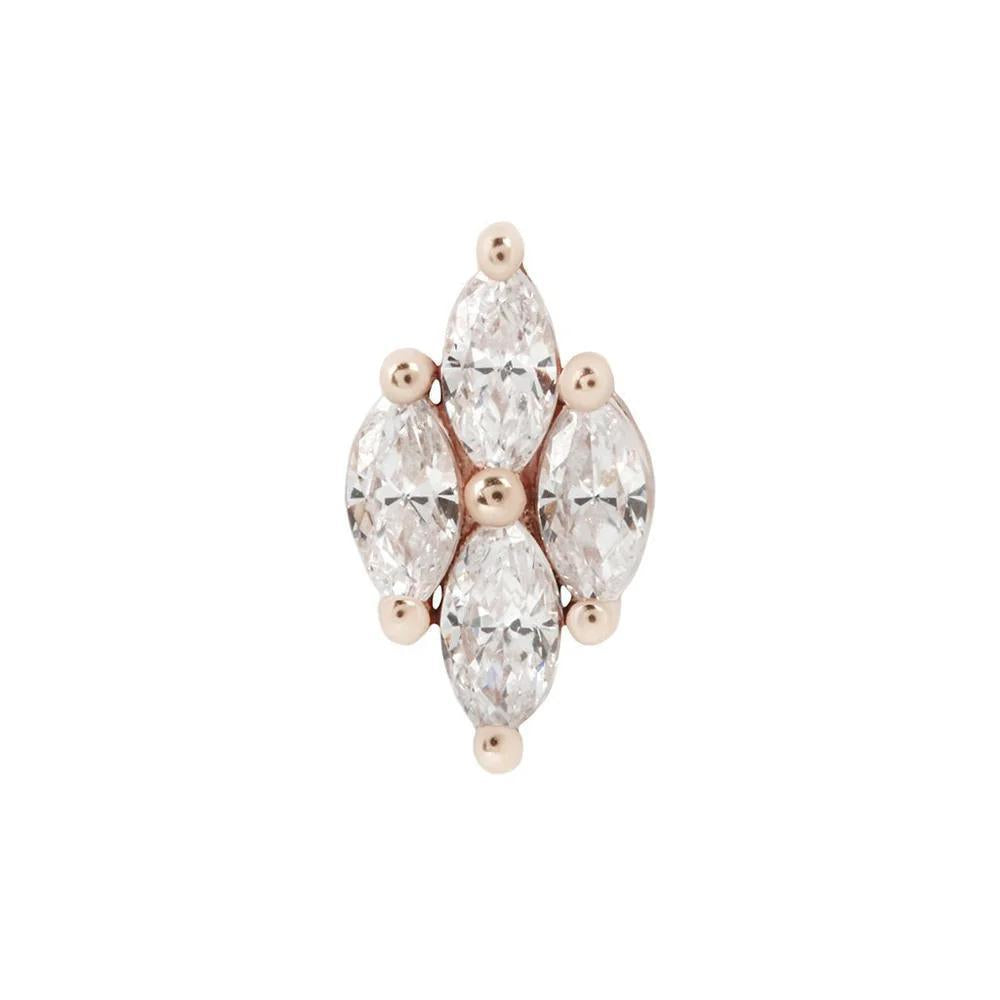 Buddha | 14k gold | Dream On | Swarovski Crystal CZ