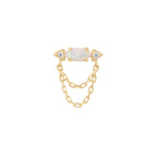 Buddha | 14k gold | Limitless | Australian Opal + CZ