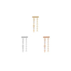 Buddha | 14k Gold | Double Vision Threadless End | Cubic Zirconia