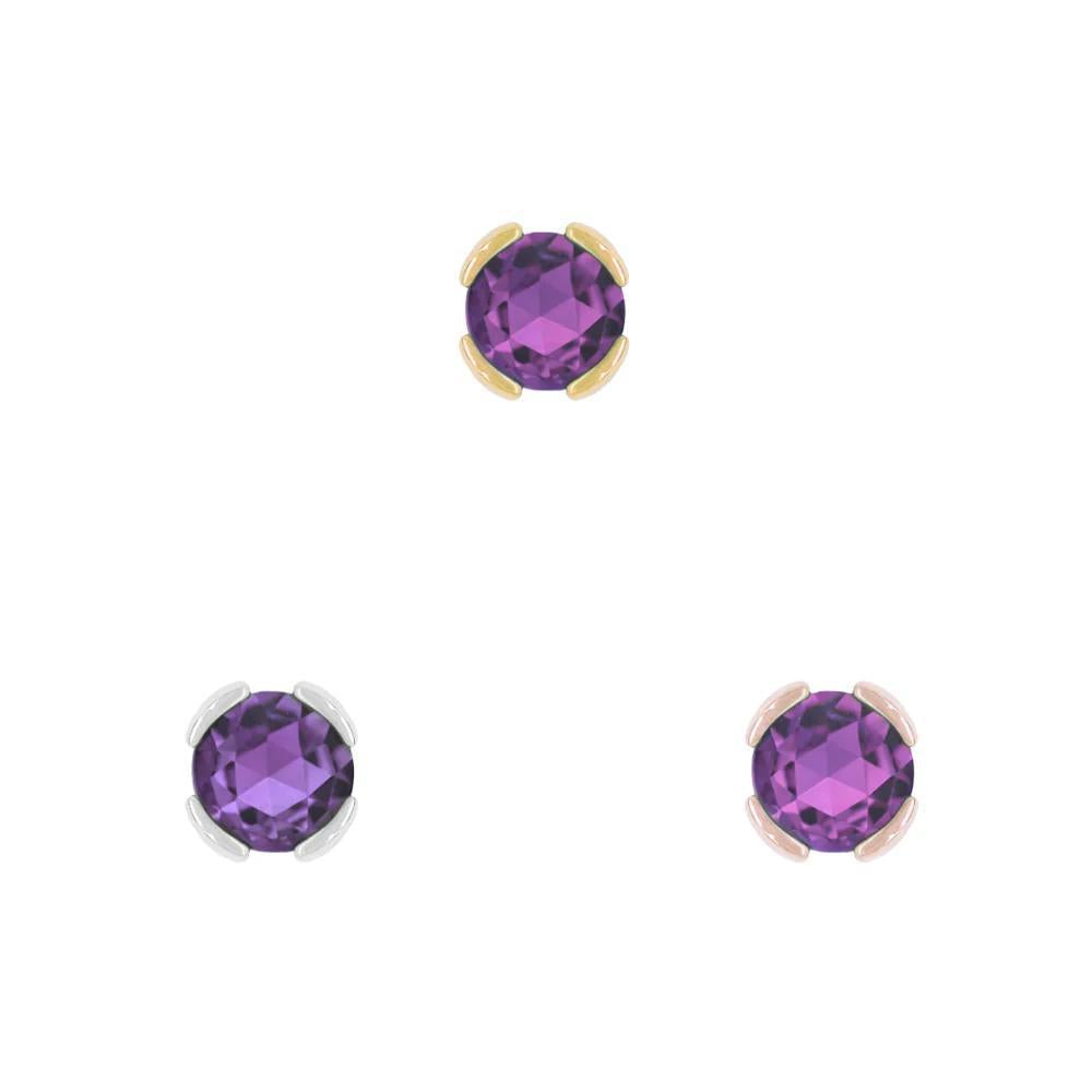 Buddha | 14k gold | Peekaboo | Amethyst