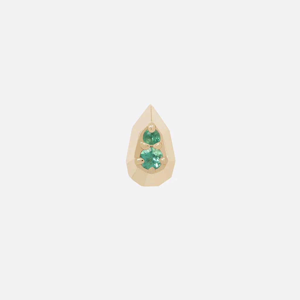 Tether | 14k gold | Hydro Gem | Emerald