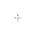 Buddha | 14k Gold | Atmosphere Threadless End | Cubic Zirconia