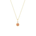 Buddha | 14k gold | RION x Buddha Manifest Necklace | Oregon Sunstone