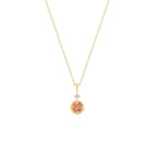 Buddha | 14k gold | RION x Buddha Manifest Necklace | Oregon Sunstone