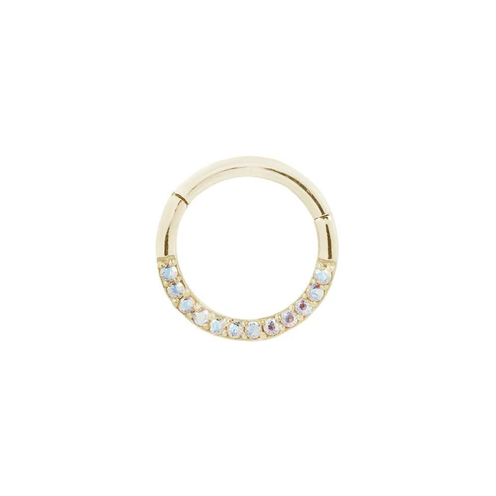 Buddha | 14k gold | Dia | Mercury Mist Topaz