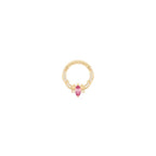 Buddha | 14k gold | Coterie | Pink Tourmaline