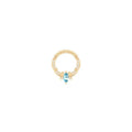 Buddha | 14k gold | Coterie | London Blue Topaz