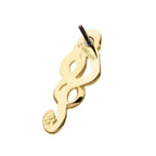 Invictus | 14k gold | Harry Potter | Dark Mark Threadless End
