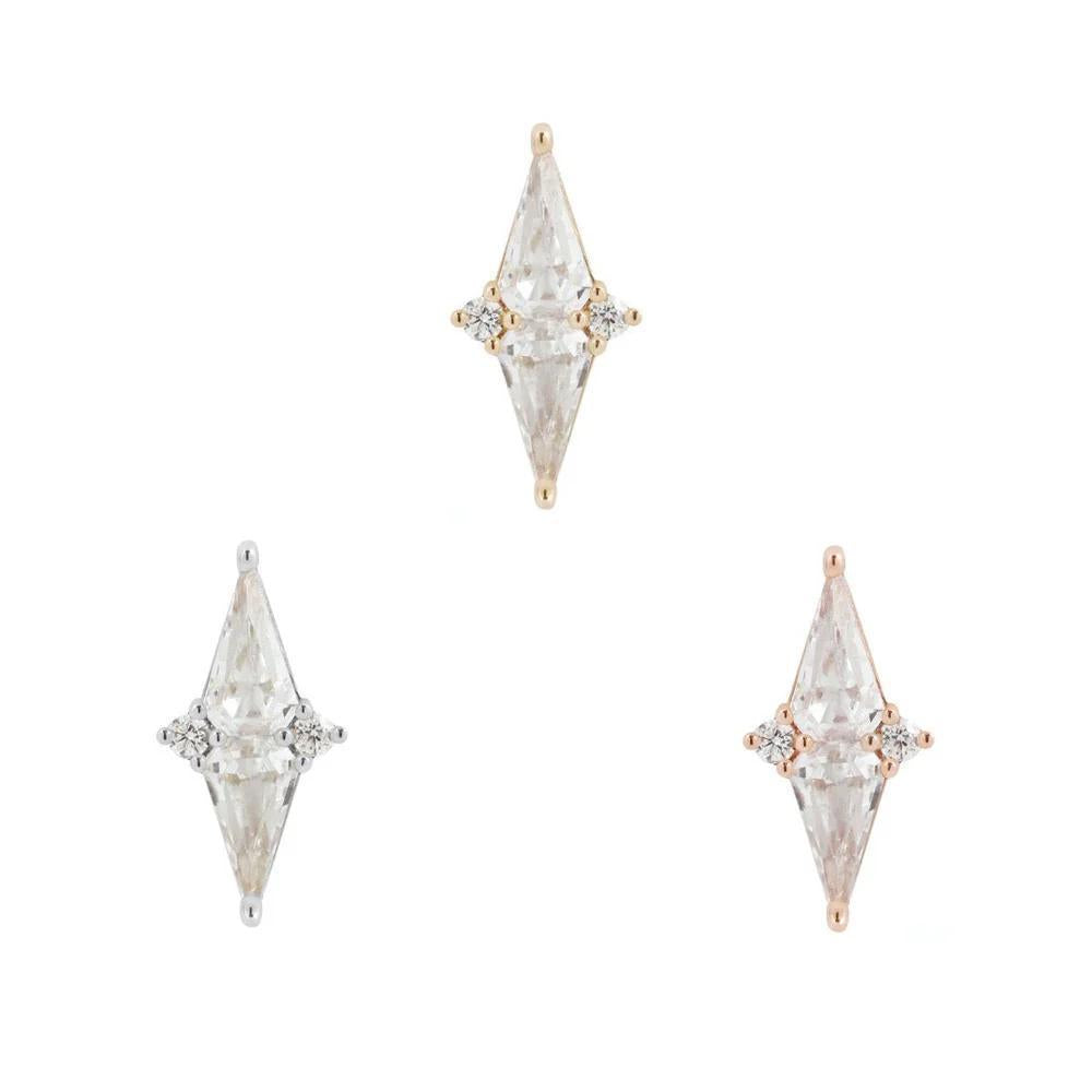 Buddha | 14k gold | Hi, Society | Swarovski Crystal CZ