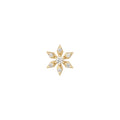 Buddha | 14k gold | Chamonix | Swarovski Crystal CZ