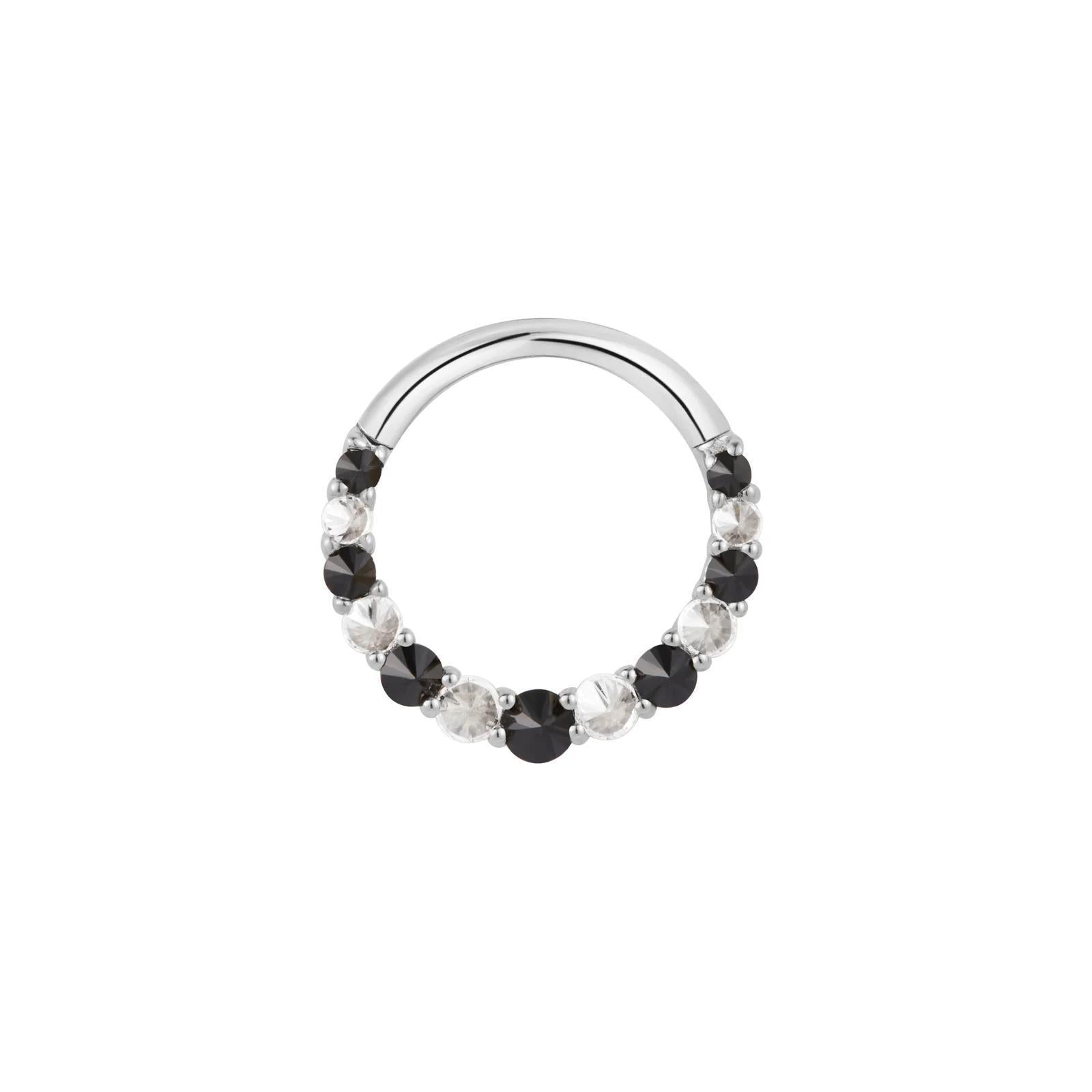 Buddha | 14k gold | Eclipse | Black Spinel + CZ