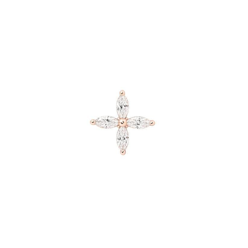 Buddha | 14k Gold | Atmosphere Threadless End | Cubic Zirconia