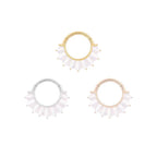 Buddha | 14k gold | High Tide Clicker | Mother of Pearl