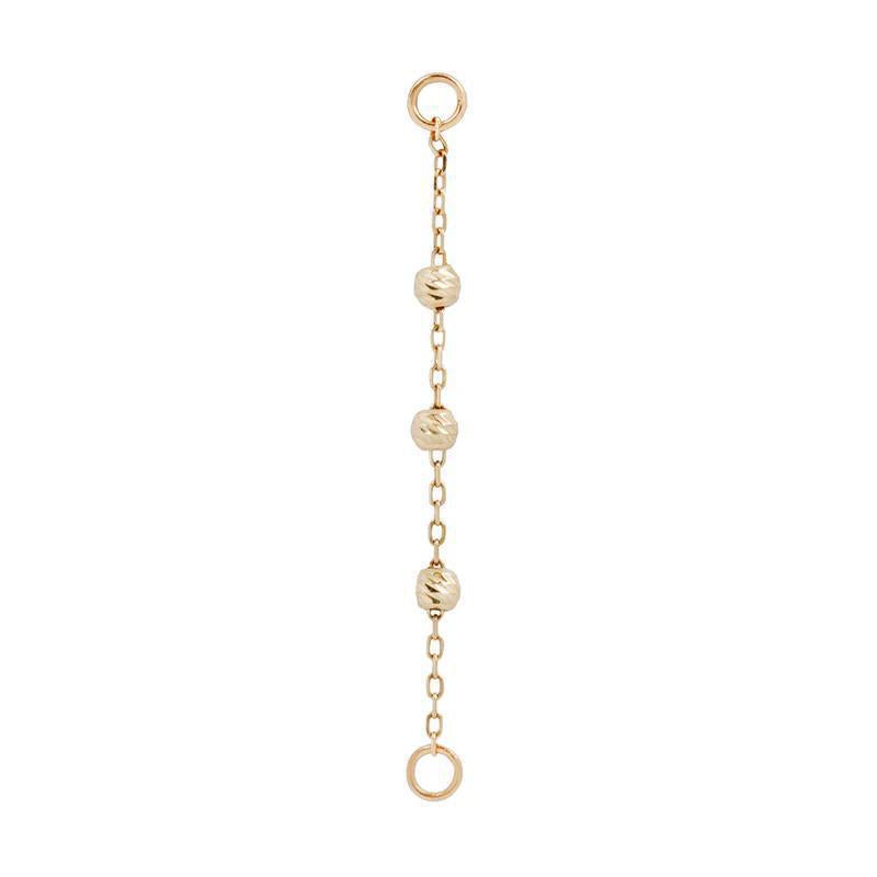 Buddha | 14k gold | Cressida 3 Bead Chain