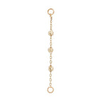 Buddha | 14k gold | Cressida 3 Bead Chain