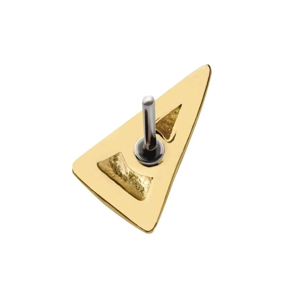 Invictus | 14k gold | Tall Pyramid