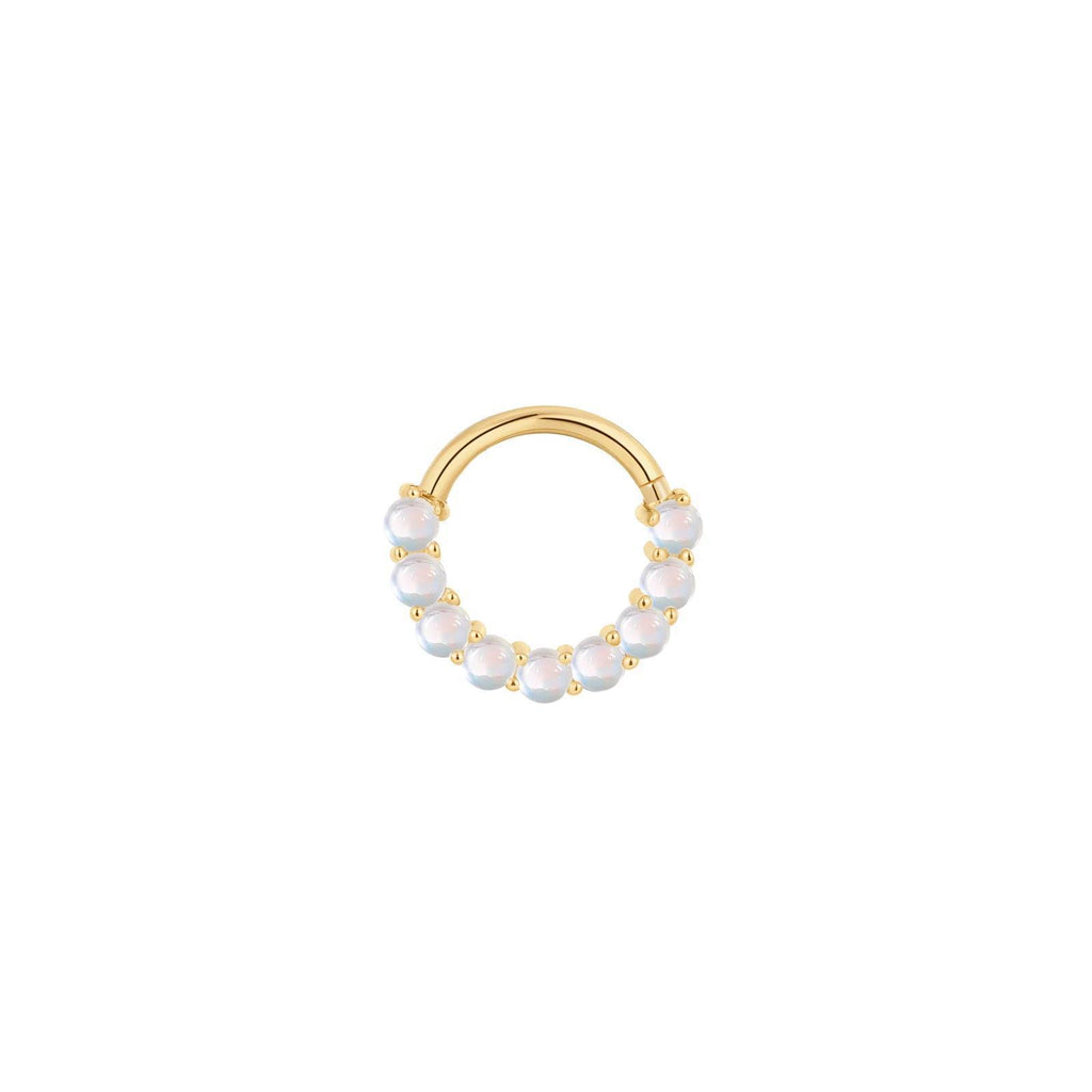 Buddha | 14k gold | Revel | Rainbow Moonstone