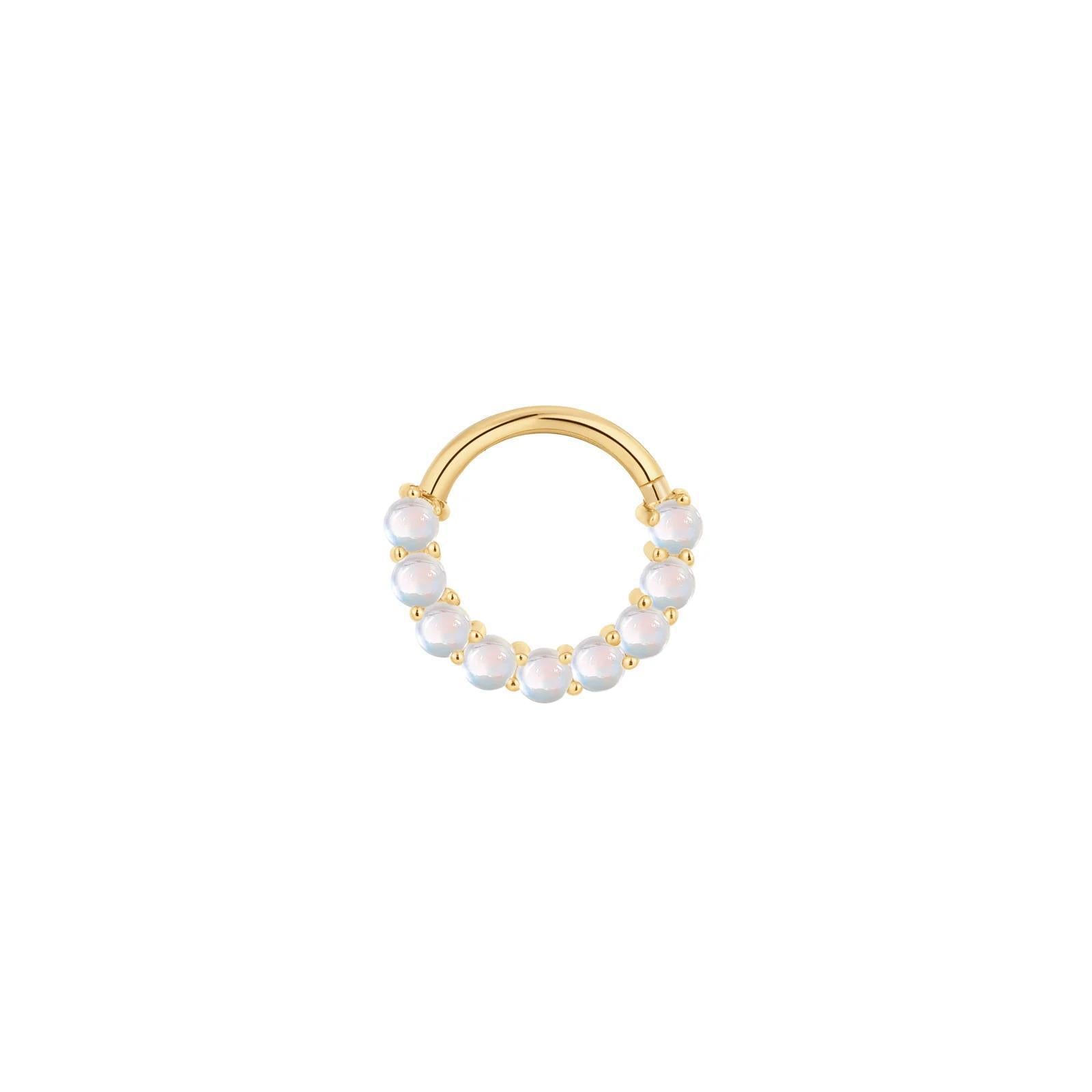 Buddha | 14k gold | Revel | Rainbow Moonstone