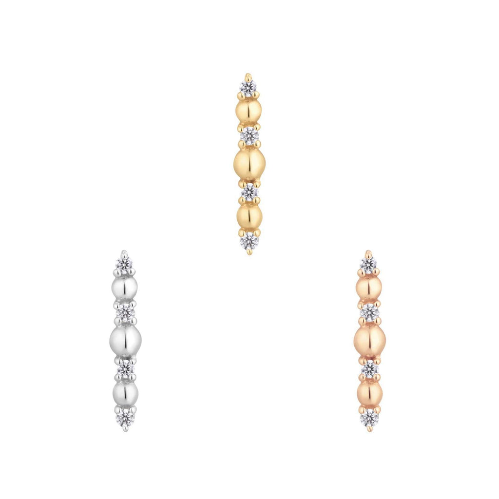 Buddha | 14k gold | Chance | Swarovski Crystal CZ