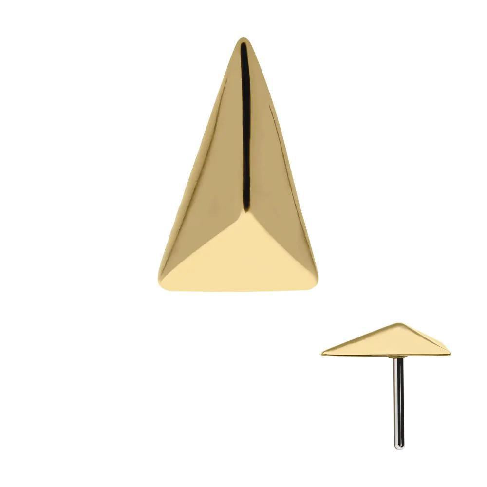 Invictus | 14k gold | Tall Pyramid